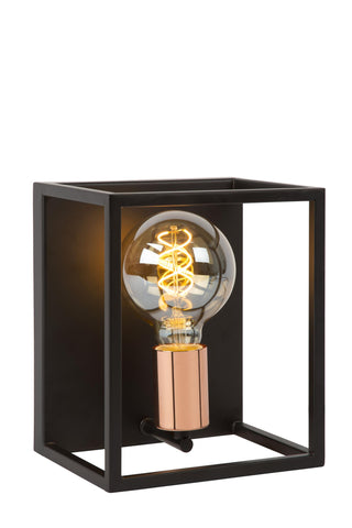 ARTHUR - Wandlamp - 1xE27 - Zwart