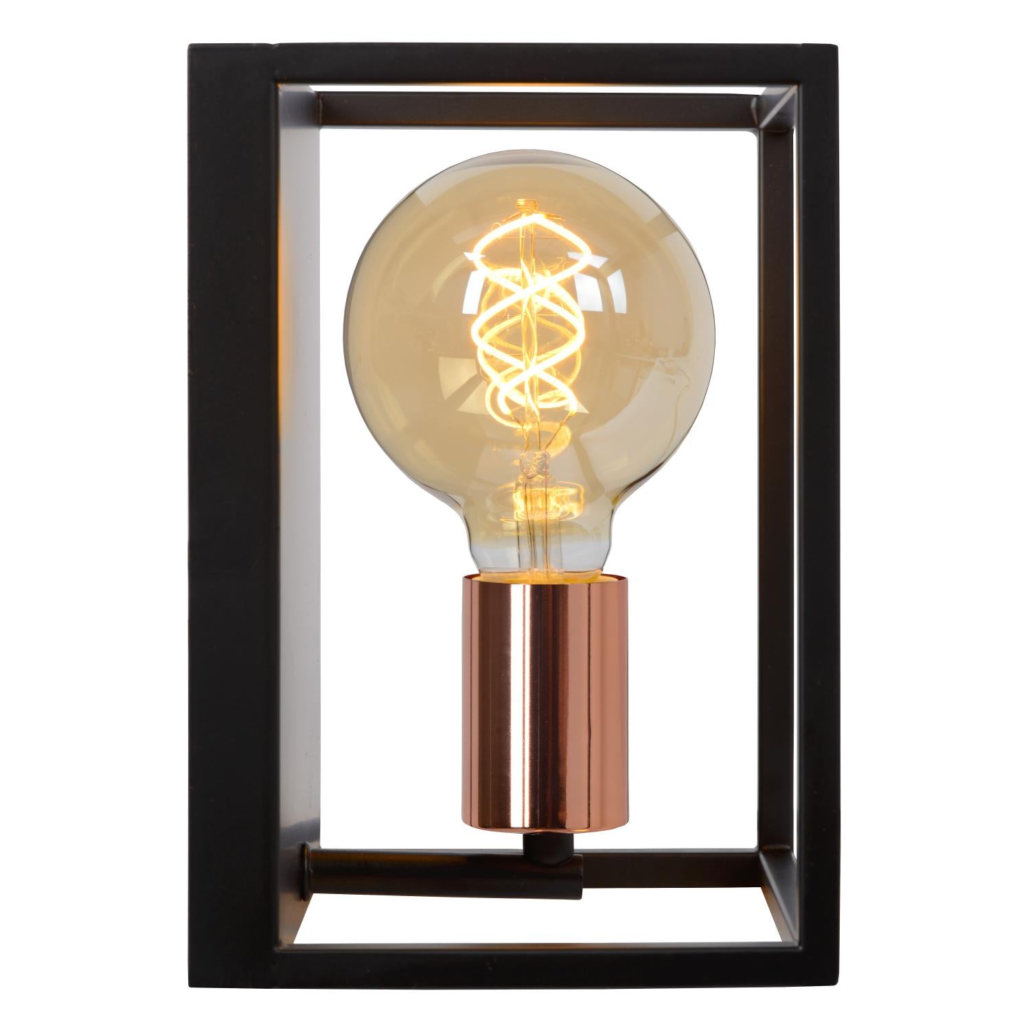 ARTHUR - Wandlamp - 1xE27 - Zwart