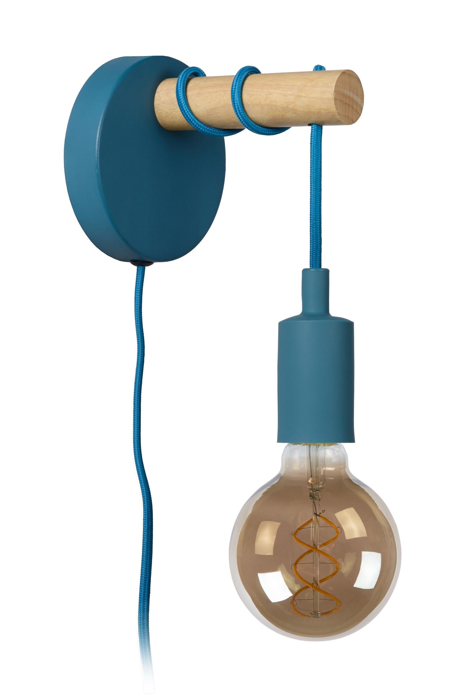 POLA - Wall light Children's room - 1xE27 - Blue
