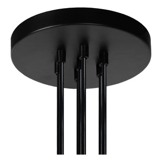 FIX - Suspension - 7xE27 - Noir