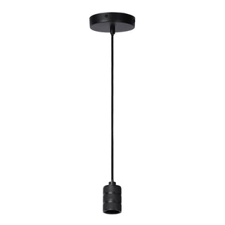 JOVA - Hanglamp - Ø 10 cm - 1xE27 - Zwart