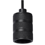 JOVA - Hanglamp - Ø 10 cm - 1xE27 - Zwart