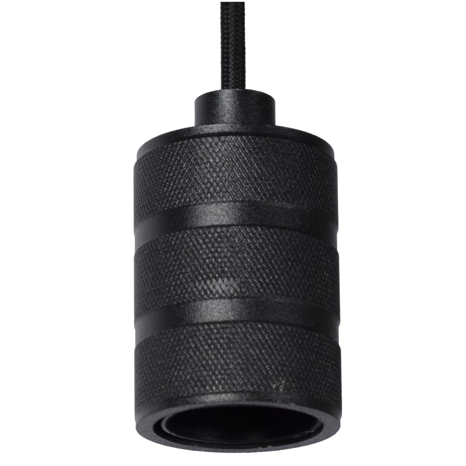 JOVA - Hanglamp - Ø 10 cm - 1xE27 - Zwart