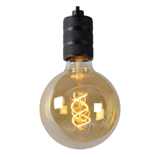 JOVA - Hanglamp - Ø 10 cm - 1xE27 - Zwart