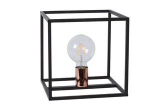 ARTHUR - Lampe de table - 1xE27 - Noir