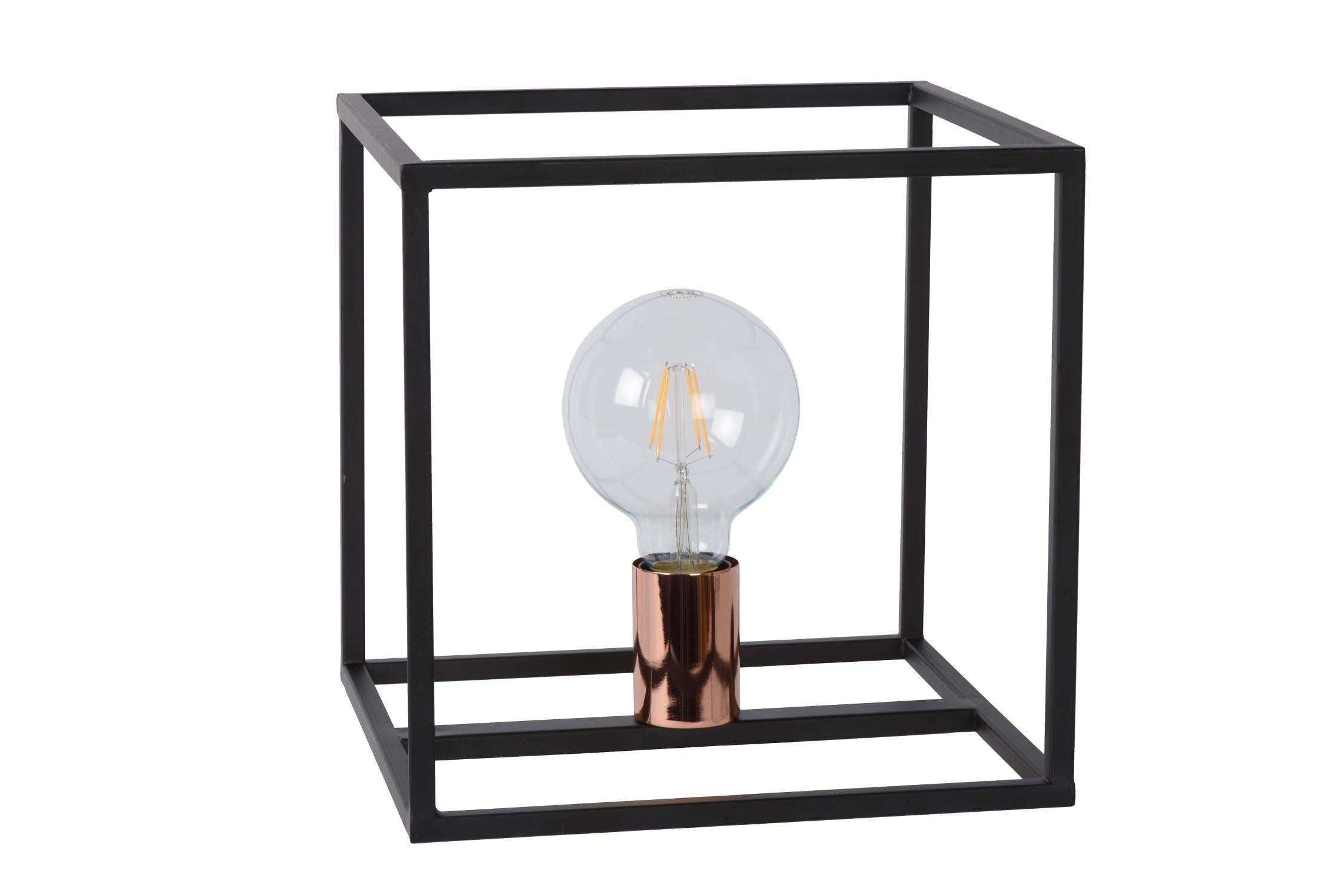 ARTHUR - Lampe de table - 1xE27 - Noir