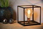 ARTHUR - Lampe de table - 1xE27 - Noir