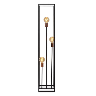 ARTHUR - Vloerlamp - 3xE27 - Zwart