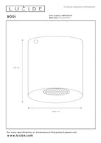 BODI - Spot plafonnier - Ø 8 cm - 1xGU10 - Blanc