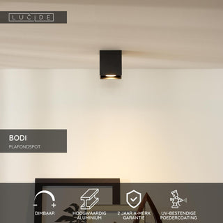 BODI - Ceiling spot - 1xGU10 - Black
