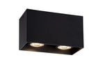 BODI - Spot plafonnier - 2xGU10 - Noir