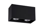 BODI - Spot plafonnier - 2xGU10 - Noir