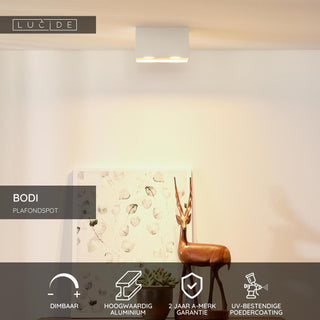 BODI - Spot plafonnier - 2xGU10 - Blanc