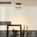 XIRAX - Plafondspot - LED Dim to warm - GU10 - 1x5W 2200K/3000K - Wit