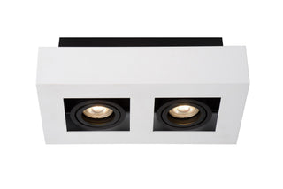 XIRAX - Ceiling spot - LED Dim to warm - GU10 - 2x5W 2200K/3000K - White