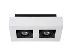 XIRAX - Ceiling spot - LED Dim to warm - GU10 - 2x5W 2200K/3000K - White