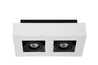 XIRAX - Ceiling spot - LED Dim to warm - GU10 - 2x5W 2200K/3000K - White