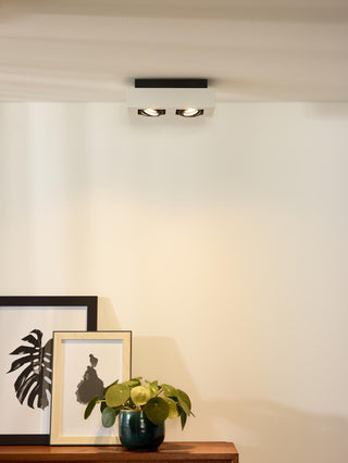 XIRAX - Ceiling spot - LED Dim to warm - GU10 - 2x5W 2200K/3000K - White