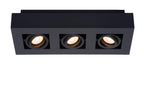XIRAX - Ceiling spot - LED Dim to warm - GU10 - 3x5W 2200K/3000K - Black
