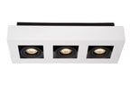 XIRAX - Ceiling spot - LED Dim to warm - GU10 - 3x5W 2200K/3000K - White