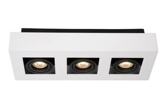 XIRAX - Ceiling spot - LED Dim to warm - GU10 - 3x5W 2200K/3000K - White