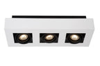 XIRAX - Ceiling spot - LED Dim to warm - GU10 - 3x5W 2200K/3000K - White