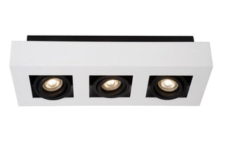 XIRAX - Ceiling spot - LED Dim to warm - GU10 - 3x5W 2200K/3000K - White