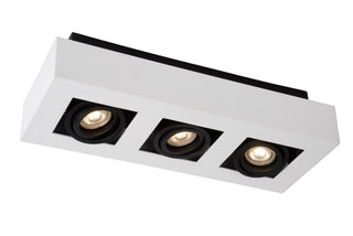 XIRAX - Ceiling spot - LED Dim to warm - GU10 - 3x5W 2200K/3000K - White