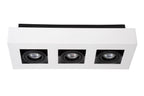 XIRAX - Ceiling spot - LED Dim to warm - GU10 - 3x5W 2200K/3000K - White