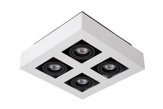 XIRAX - Ceiling spot - LED Dim to warm - GU10 - 4x5W 2200K/3000K - White