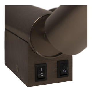 OTIMO - Wandspot / Wandlamp - 2xGU10 - Taupe | Essential