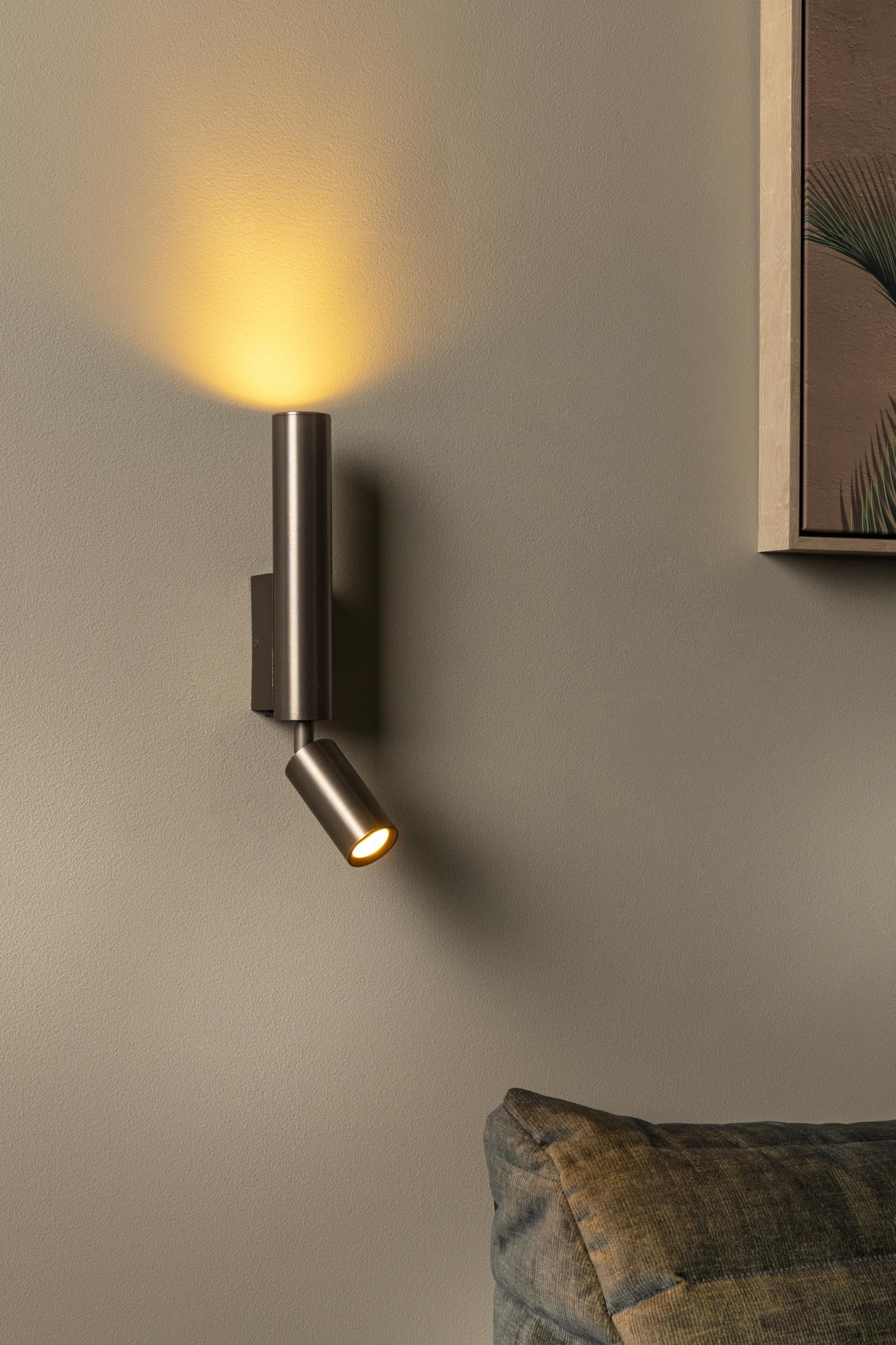 OTIMO - Wandspot / Wandlamp - 2xGU10 - Koffie | Essential