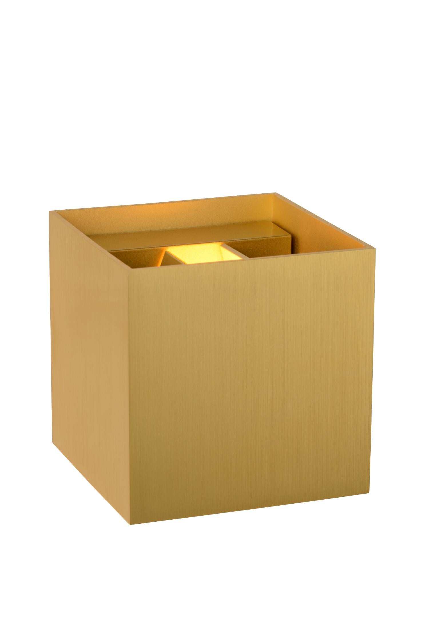 XIO - Wall light - LED Dimmable - G9 - 1x4W 2700K - Adjustable beam angle - Matt Gold / Brass