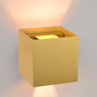 XIO - Wall light - LED Dimmable - G9 - 1x4W 2700K - Adjustable beam angle - Matt Gold / Brass