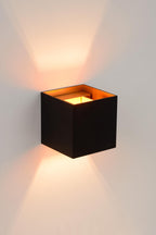 XIO - Wandlamp - LED Dimb. - G9 - 1x4W 2700K - Verstelbare stralingshoek - Zwart