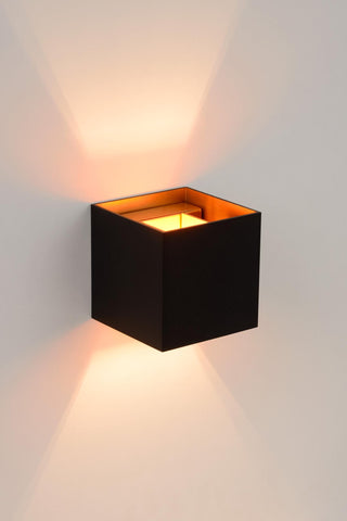 XIO - Wandlamp - LED Dimb. - G9 - 1x4W 2700K - Verstelbare stralingshoek - Zwart