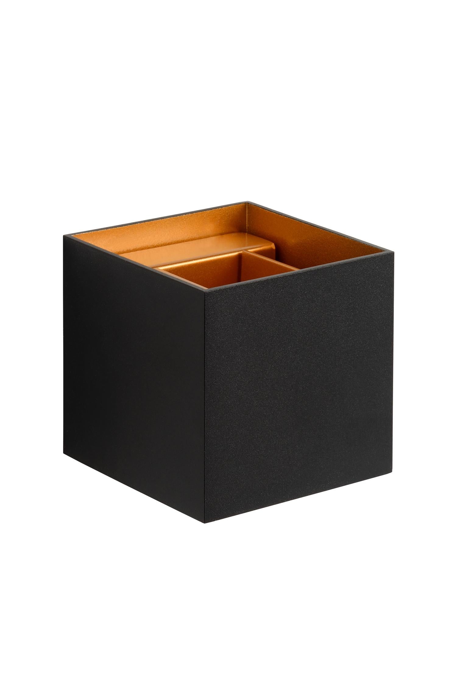 XIO - Wandlamp - LED Dimb. - G9 - 1x4W 2700K - Verstelbare stralingshoek - Zwart
