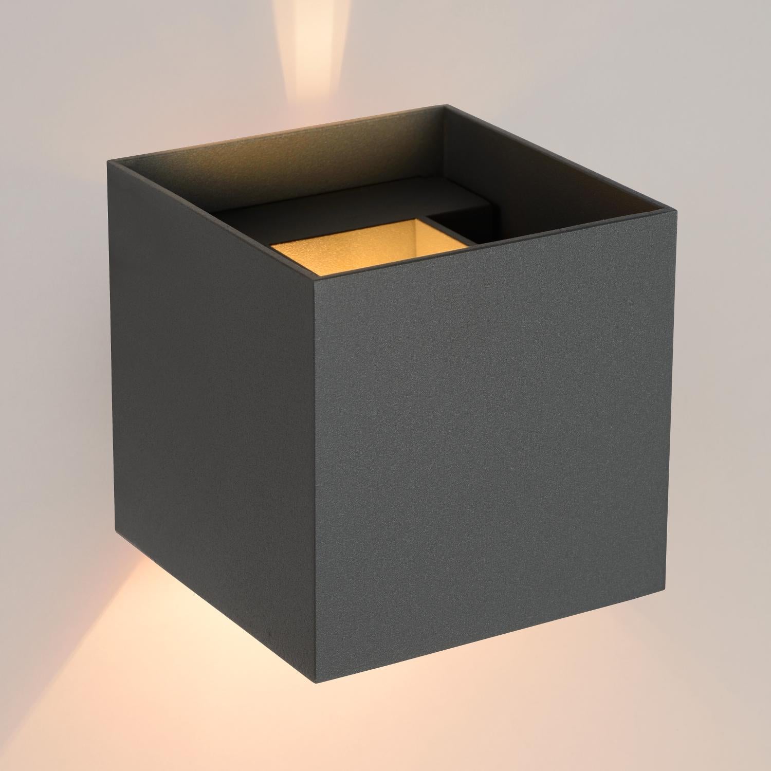 XIO - Wandlamp - LED Dimb. - G9 - 1x4W 2700K - Verstelbare stralingshoek - Grijs