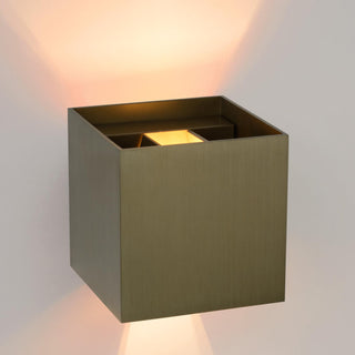 XIO - Wall light - LED Dimmable - G9 - 1x4W 2700K - Adjustable beam angle - Rust brown