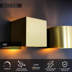 XIO - Applique murale - LED Var. - G9 - 1x3,5W 2700K - Angle d'éclairage réglable - Or mat / Laiton