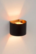 XIO - Wall light - LED Dimmable - G9 - 1x3.5W 2700K - Adjustable beam angle - Black