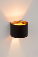 XIO - Wall light - LED Dimmable - G9 - 1x3.5W 2700K - Adjustable beam angle - Black