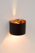 XIO - Wall light - LED Dimmable - G9 - 1x3.5W 2700K - Adjustable beam angle - Black