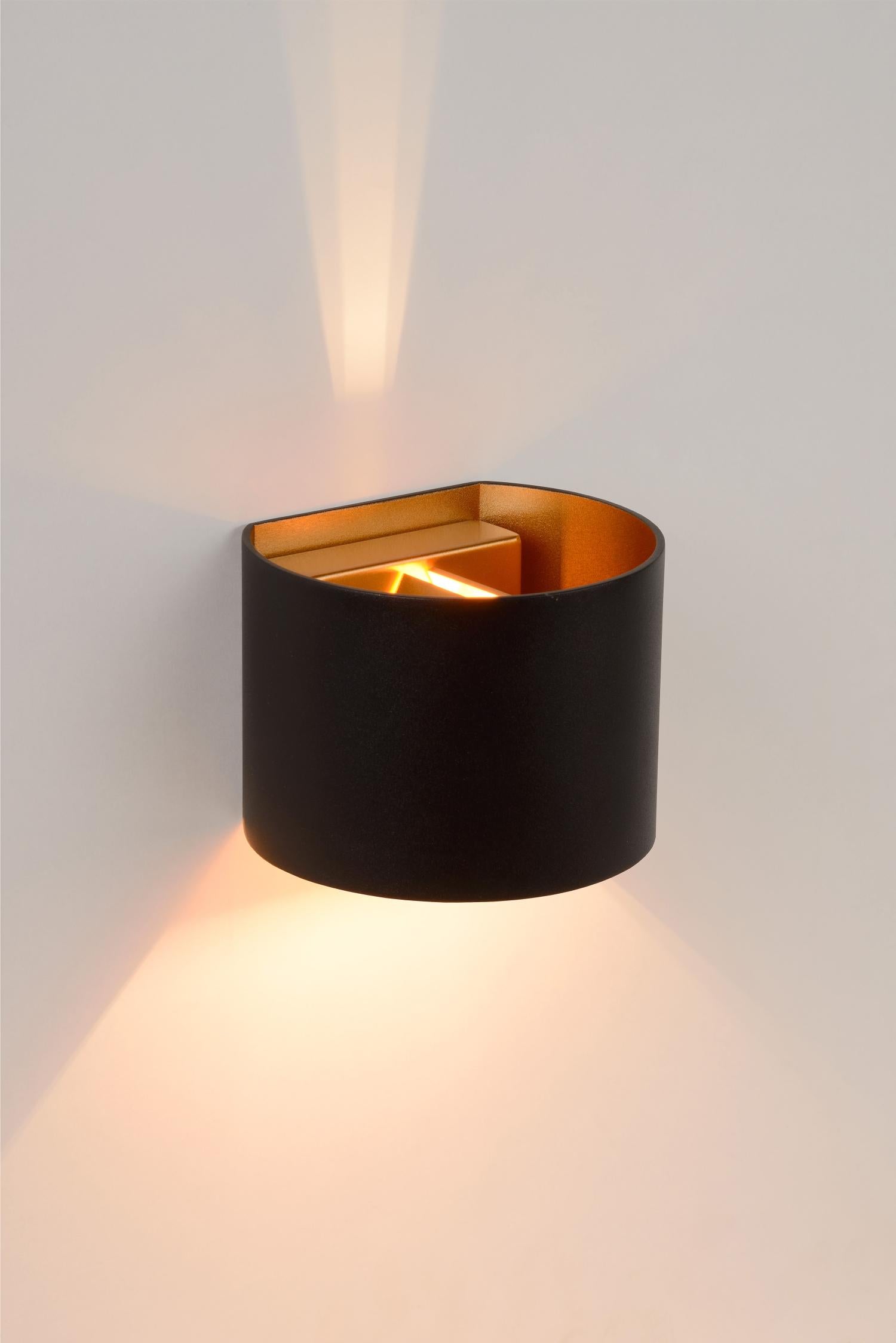 XIO - Wall light - LED Dimmable - G9 - 1x3.5W 2700K - Adjustable beam angle - Black