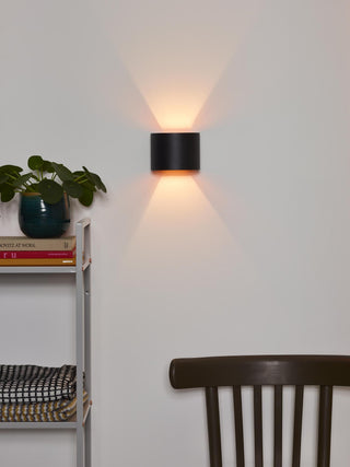 XIO - Wall light - LED Dimmable - G9 - 1x3.5W 2700K - Adjustable beam angle - Black