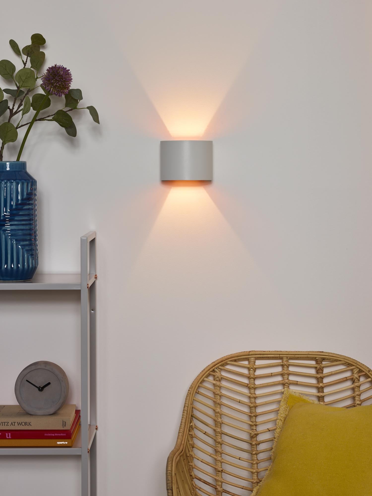 XIO - Applique murale - LED Var. - G9 - 1x3,5W 2700K - Angle d'éclairage réglable - Blanc
