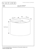 XIO - Applique murale - LED Var. - G9 - 1x3,5W 2700K - Angle d'éclairage réglable - Blanc