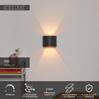XIO - Applique murale - LED Var. - G9 - 1x3,5W 2700K - Angle d'éclairage réglable - Gris