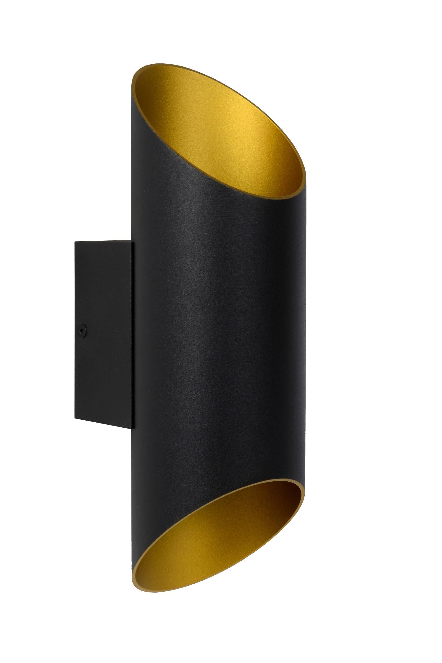 QUIRIJN - Wandlamp - Ø 10 cm - 1xG9 - Zwart