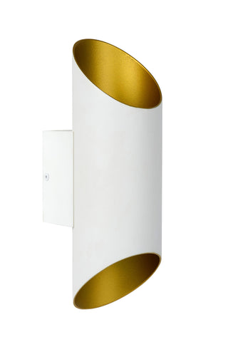 QUIRIJN - Wandlamp - Ø 10 cm - 1xG9 - Wit